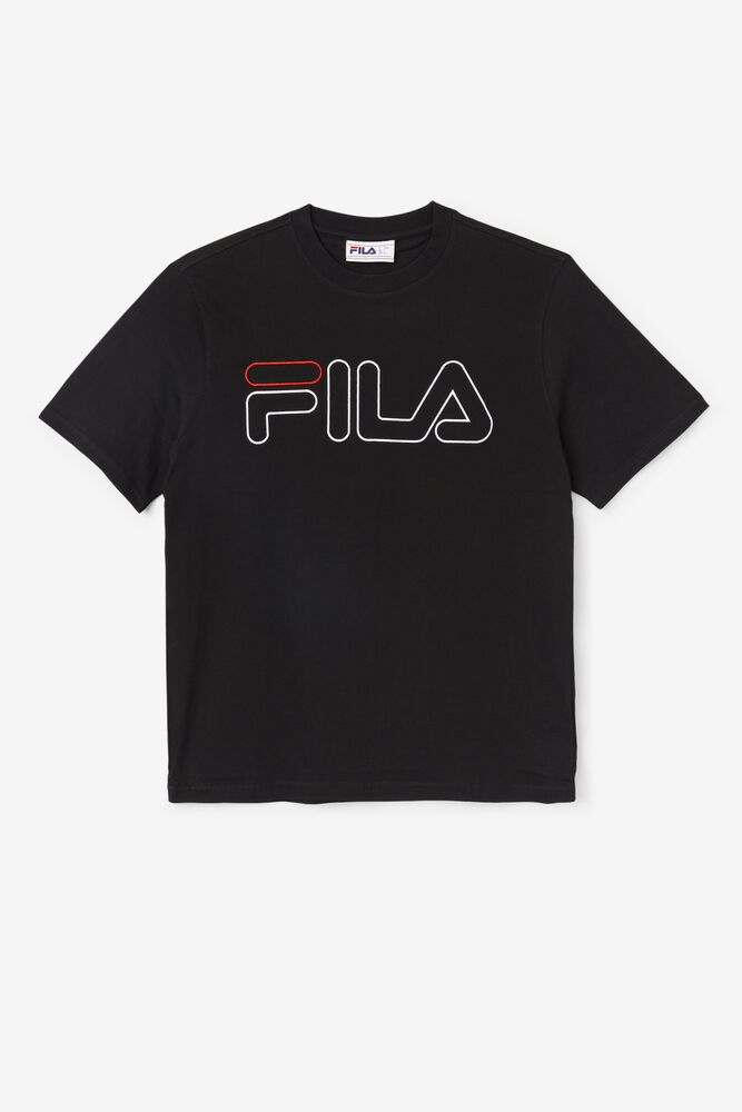 Fila T-Shirt Herre Mørkeblå Borough STD-167293